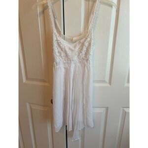 VINTAGE FLORA WHITE NIGHTGOWN